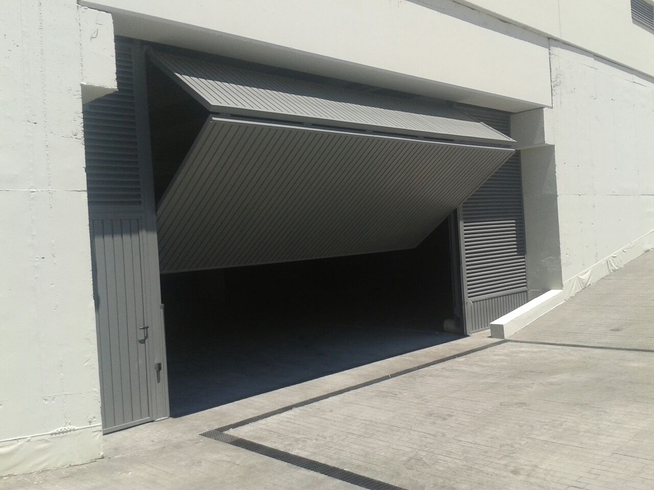 kit puerta garaje basculante